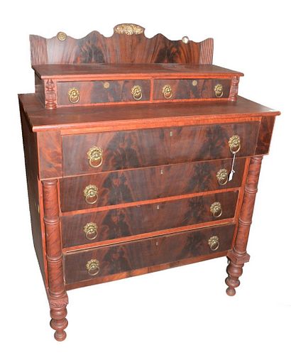 SHERATON CHEST HAVING GALLERY BACK 37a86f