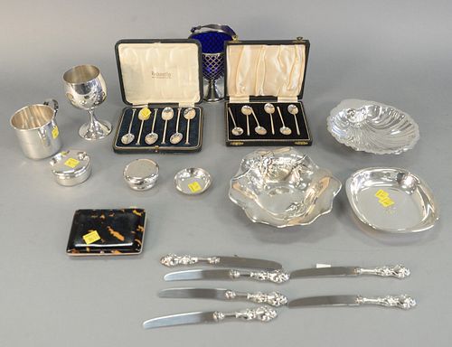 STERLING SILVER LOT TO INCLUDE 37a8ab