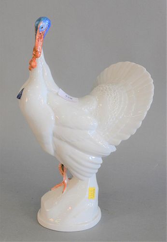 MEISSEN PORCELAIN TURKEY FIGURINE 37a9e7