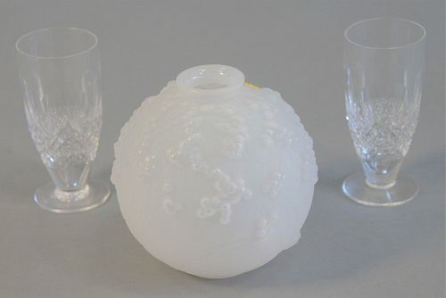 NINE PIECE LOT TO INCLUDE ONE LALIQUE 37aa1b