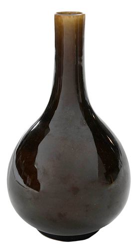 CHINESE BROWN GLAZED PORCELAIN 37aa70
