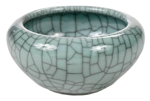 CHINESE GUAN STYLE CELADON BOWLlow  37aa92