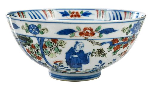 CHINESE WUCAI DRAGON BOWLpossibly