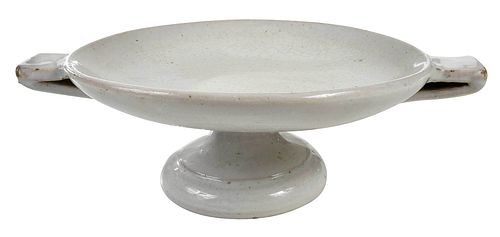 KOREAN WHITE GLAZED EARTHENWARE