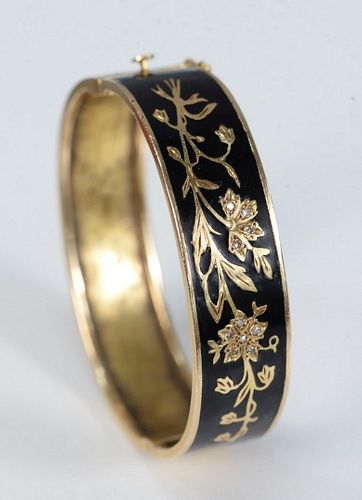 VAN GOGH 14 KARAT GOLD BANGLE BRACELET 37ab92