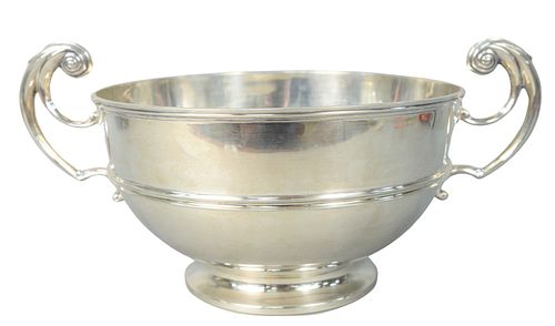 ENGLISH SILVER FOOTED BOWL WITH 37ac03