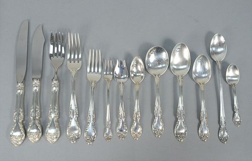 308 PIECE GORHAM MELROSE STERLING 37ac21