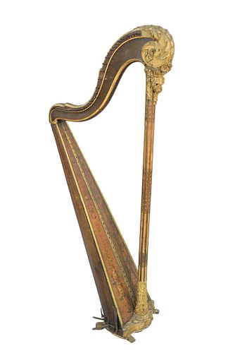 KRUPP FRENCH HARP HAVING GESSO