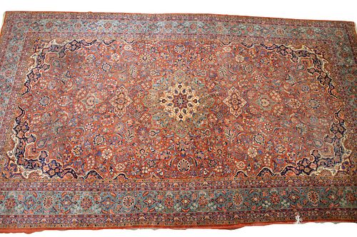 KASHAN ORIENTAL CARPET 10 9 X 37ad16