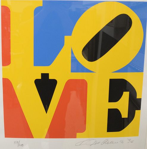 ROBERT INDIANA AMERICAN B 1928  37ad30