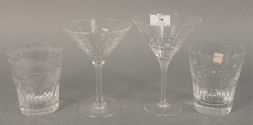 TWELVE CRYSTAL GLASSES WILLIAM 37adfb