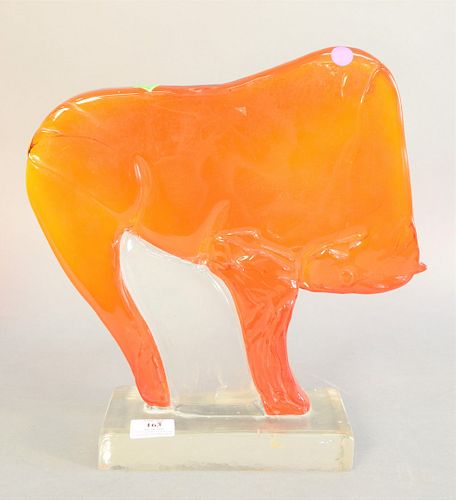 MURANO ART GLASS SCULPTURE OF A 37ae50