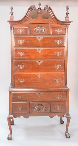 BEACON HILL CHIPPENDALE STYLE MAHOGANY 37ae6b