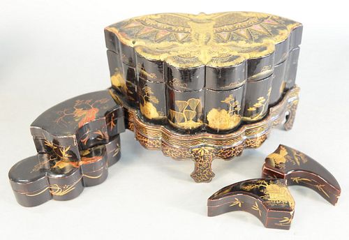 LARGE JAPANESE LACQUERED BOX IN 37ae81