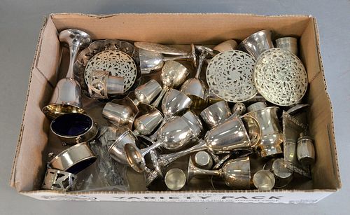 STERLING SILVER LOT OF SHOT CUPS,