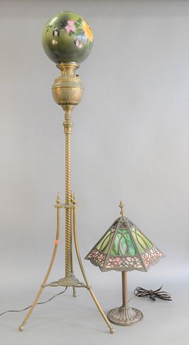 TWO LAMPS VICTORIAN GONE WITH 37aeae