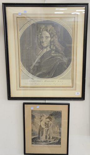 GROUP OF THREE FRAMED PRINTS, JOHN