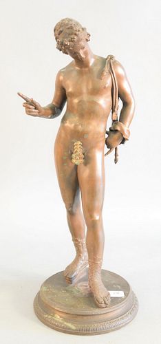 NARCISSUS BRONZE, LATER ADDED FLORAL