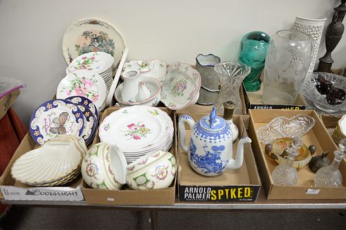 EIGHT TRAY LOTS TO INCLUDE SPODE  37aeee