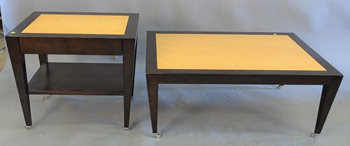 GROUP OF TWO DONGHIA SIDE TABLES  37af94