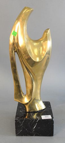 BRONZE MID-CENTURY FREEFORM SCULPTURE,