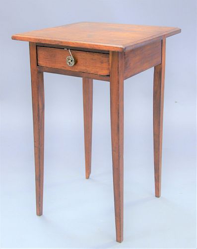 FEDERAL TIGER MAPLE STAND ONE DRAWER 37afbc