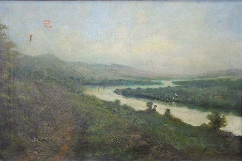 T. COLE (19TH CENTURY) RIVER VALLEY