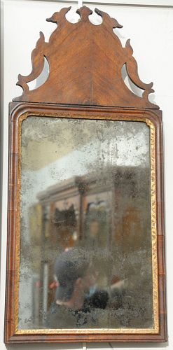 QUEEN ANNE COURTING MIRROR MAHOGANY 37b057