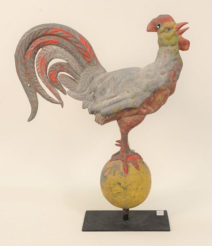 FULL BODIED ROOSTER WEATHERVANE 37b0c6