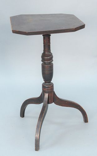 FEDERAL CANDLESTAND WITH SHAPED 37b125