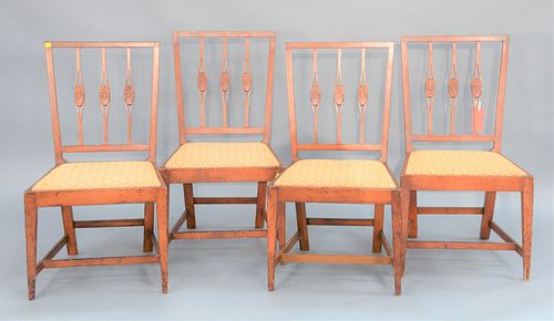 SET OF FOUR CHERRY FEDERAL STYLE 37b12c