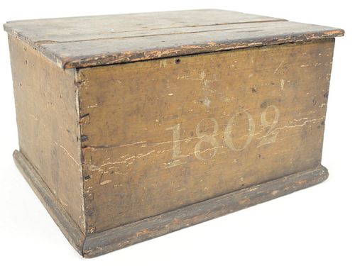 ENGLISH PAINTED BOX HAVING LIFT 37b187