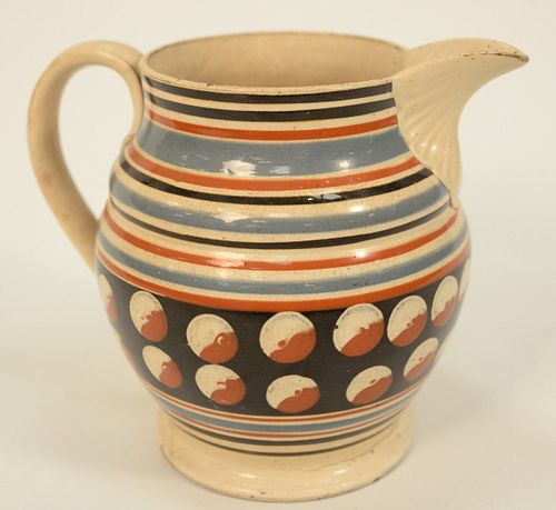 MOCHA JUG WITH LARGE SPOUT, SLIP