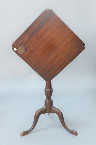 FEDERAL MAHOGANY KETTLE STAND WITH