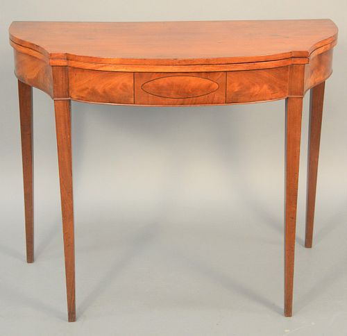 FEDERAL MAHOGANY GAMES TABLE HAVING 37b1c6