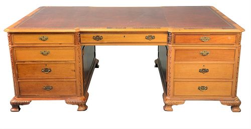 CHIPPENDALE STYLE MAHOGANY PARTNERS 378b9b