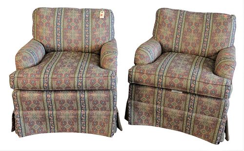 PAIR MILAN LOUNGE CHAIRS BY FAIRFIELD