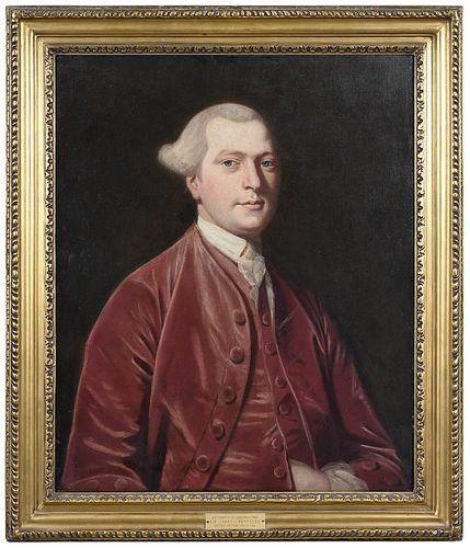 BRITISH SCHOOL PORTRAIT 18th century Portrait 378c08