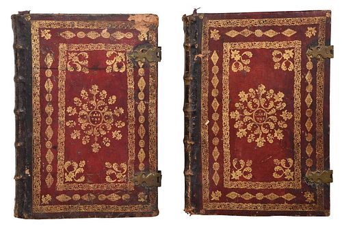 TWO VOLUMES 18TH CENTURY PAPAL 378c19