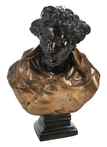 ITALIAN SCHOOL BRONZE 17th century Portrait 378c21