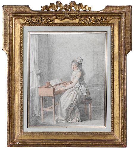 FRENCH SCHOOL DRAWING(18th century)

Lady
