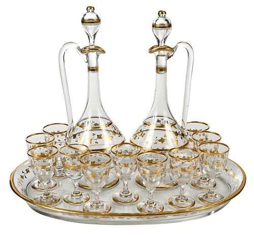 BACCARAT GILT DECORATED CRYSTAL 378c68