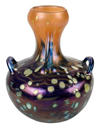 LOETZ ATTRIBUTED CYSTISUS ART GLASS