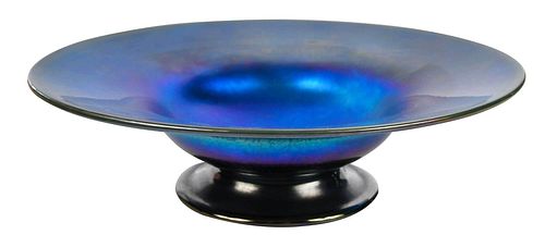 TIFFANY BLUE FAVRILE ART GLASS 378cf2