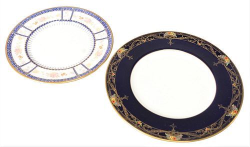 TWO SETS OF PORCELAIN PLATES TO 378d6c