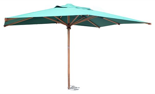 BARLOW TYRIE OUTDOOR TEAK UMBRELLA