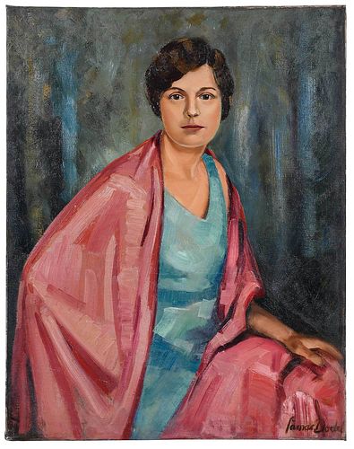 LAMAR DODD(American/Georgia, 1903-1996)

Portrait