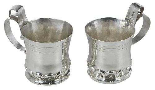 TWO WILLIAM SPRATLING STERLING