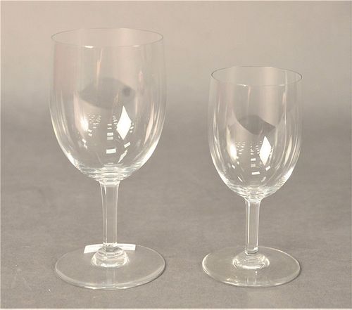 SET OF SIXTEEN BACCARAT CRYSTAL 378e37