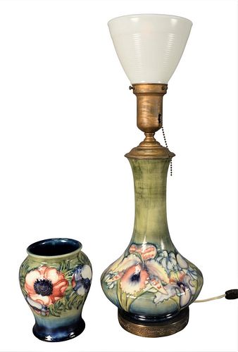 MOORCROFT TWO PIECE LOT, TO INCLUDE